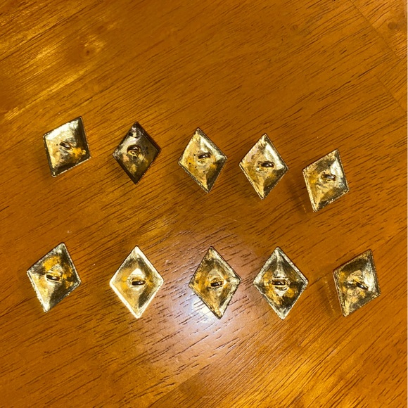 10 Thistle Highland Dancing Costume Buttons. - Picture 3 of 4